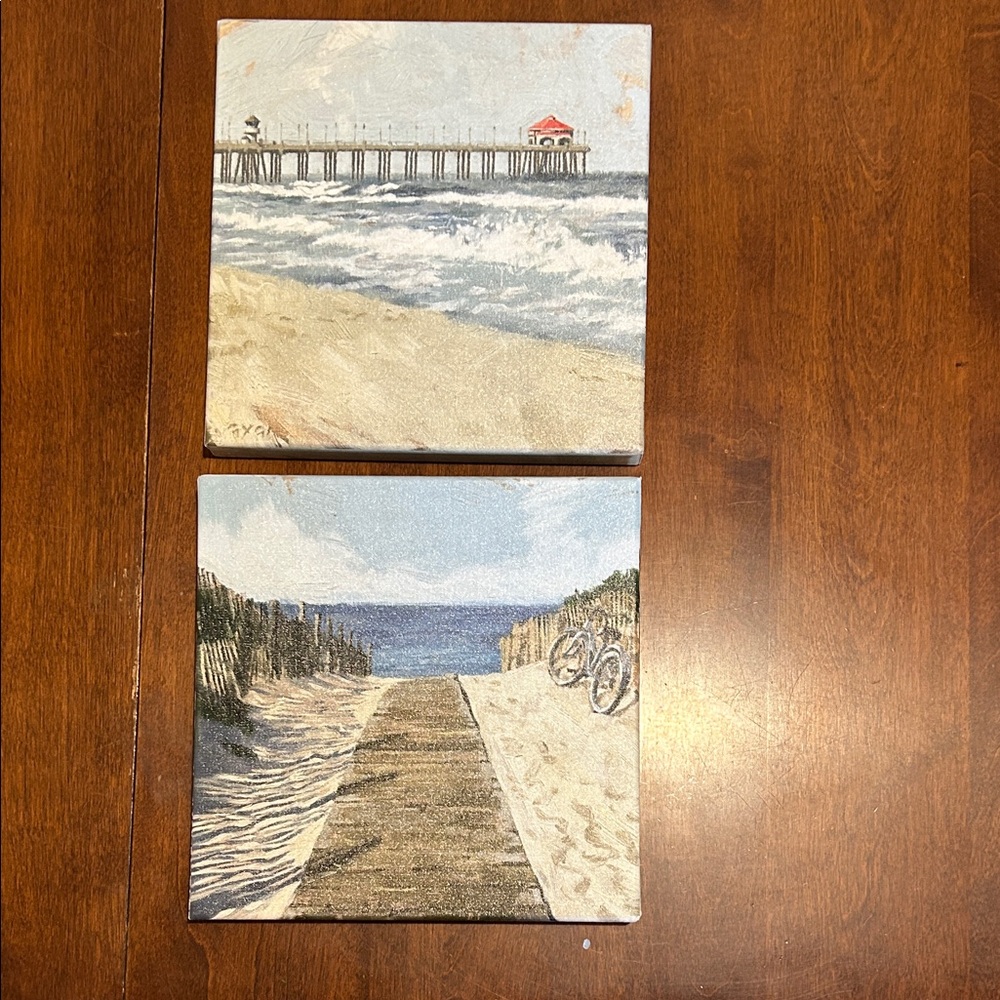Beach Pathway Canvas Art